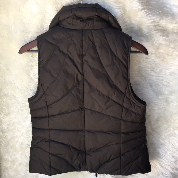 Puffer vest. Brown Kenneth Cole. Size S - Picture 3 of 5